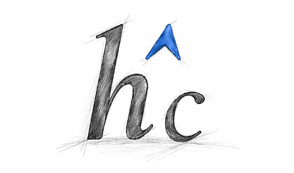 hallmark capital sketch logo design